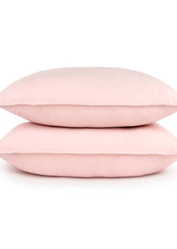 Rosa palo satén Almohada