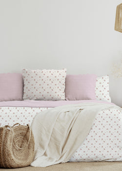 Coquette rosa funda nórdica