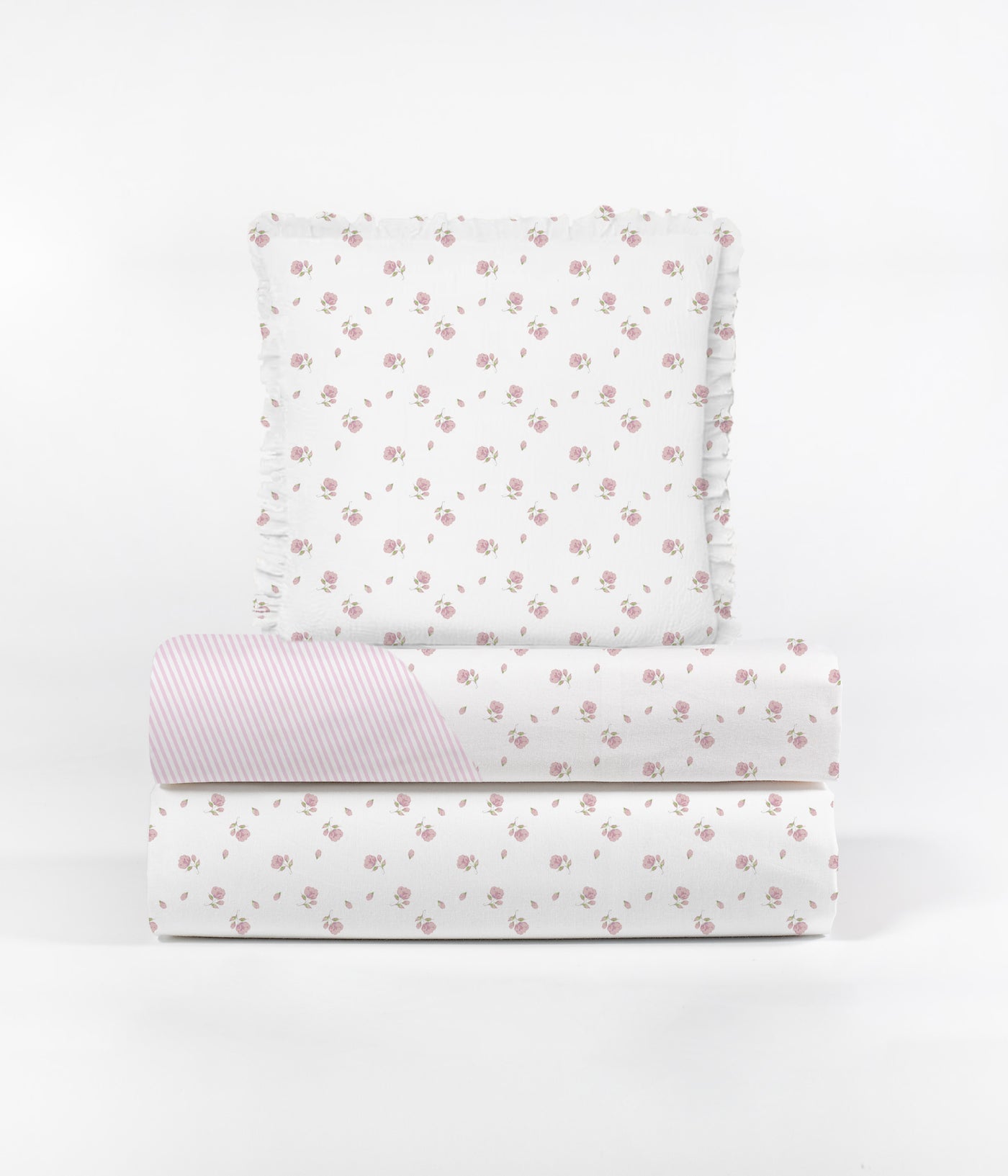 Almohada Coquette rosa