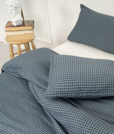 Duvet cover Oxford grey