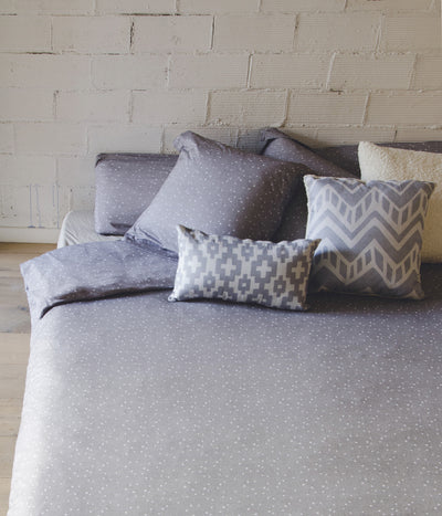 Dots gray pillow
