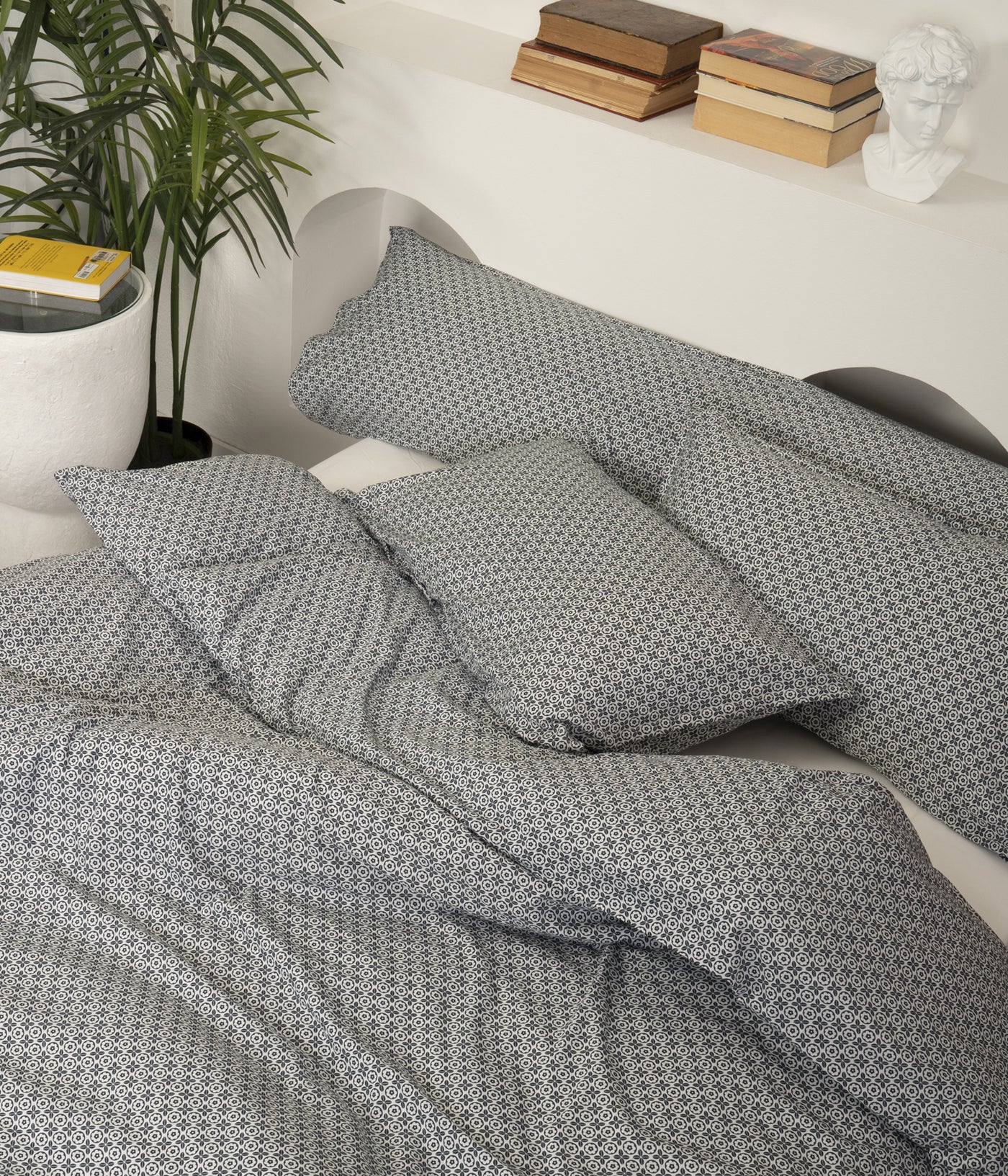 Duvet cover Oxford grey