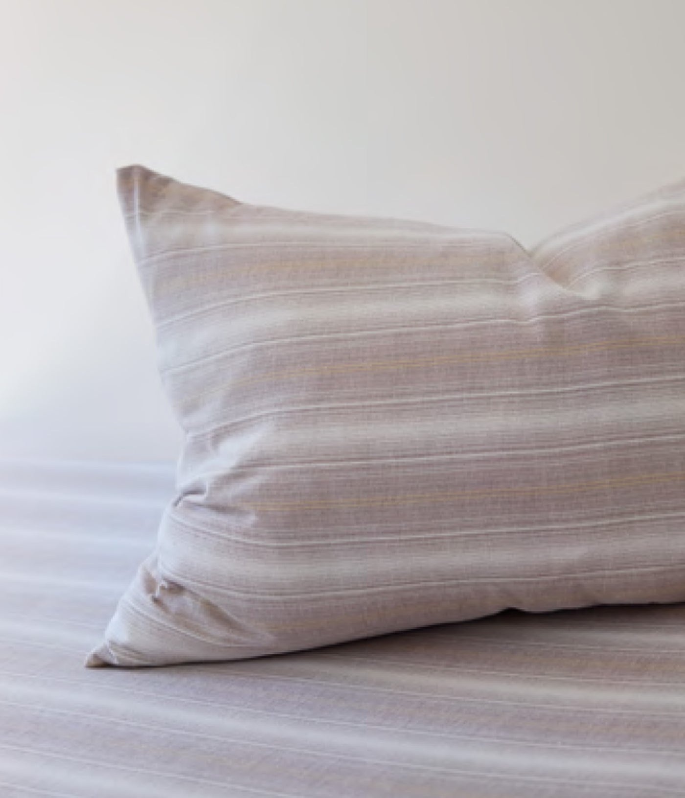 Funda almohada Franela algodón gris