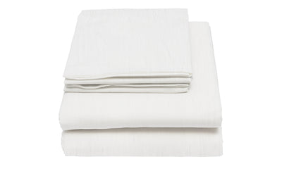 White Linen Sheet