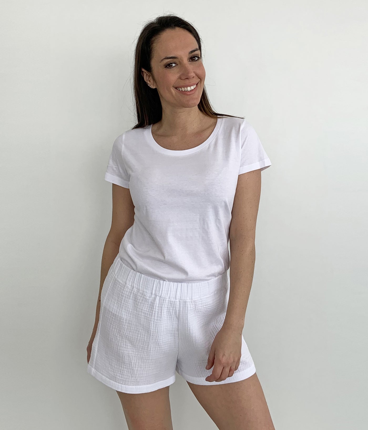 Pijama Basico White